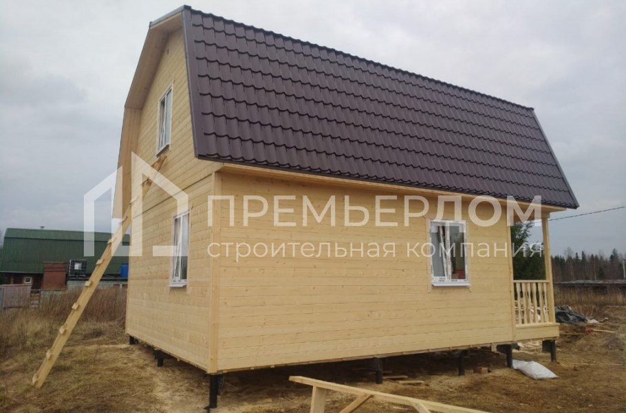 Фото со стройплощадок - Дом по проекту К-28