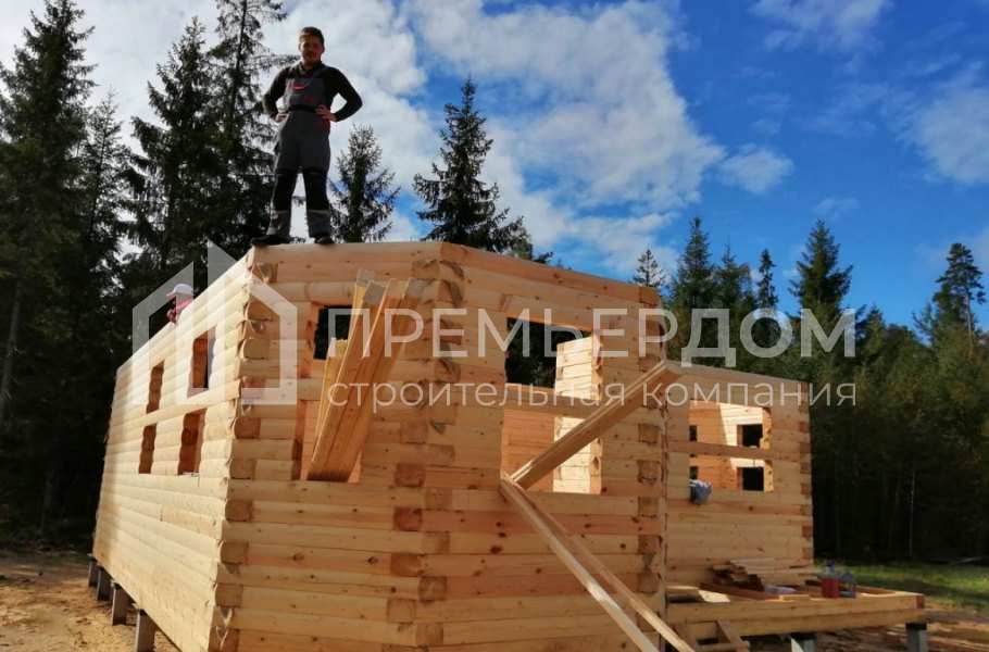 Фото со стройплощадок - Дом по проекту Д-126