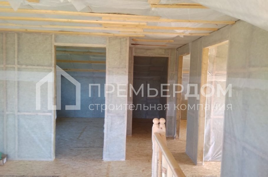 Фото со стройплощадок - Дом по проекту К-127