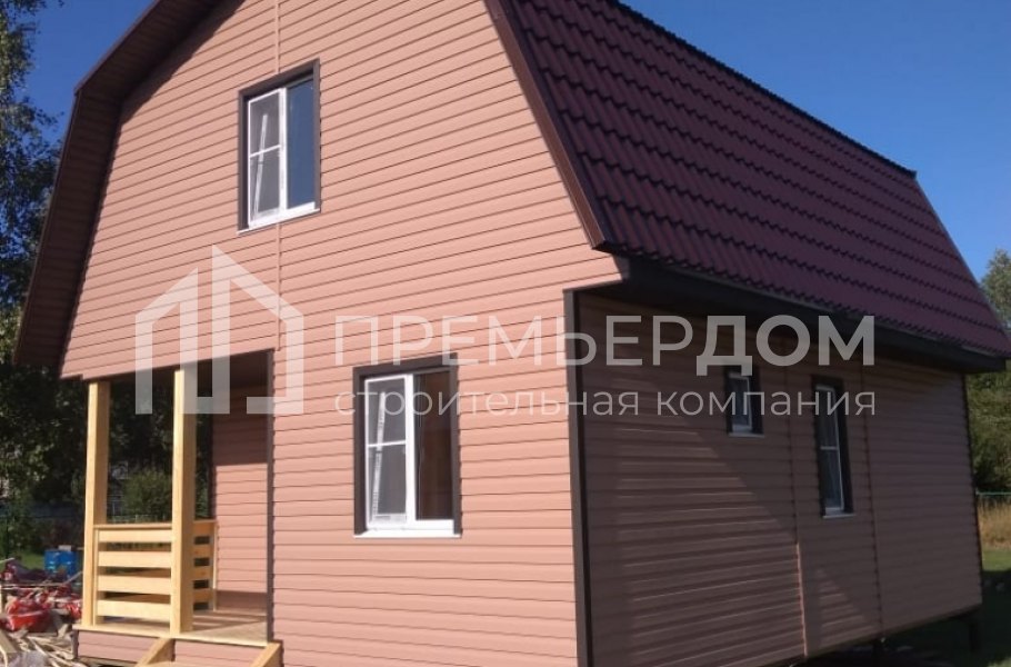 Фото со стройплощадок - Дом по проекту К-28