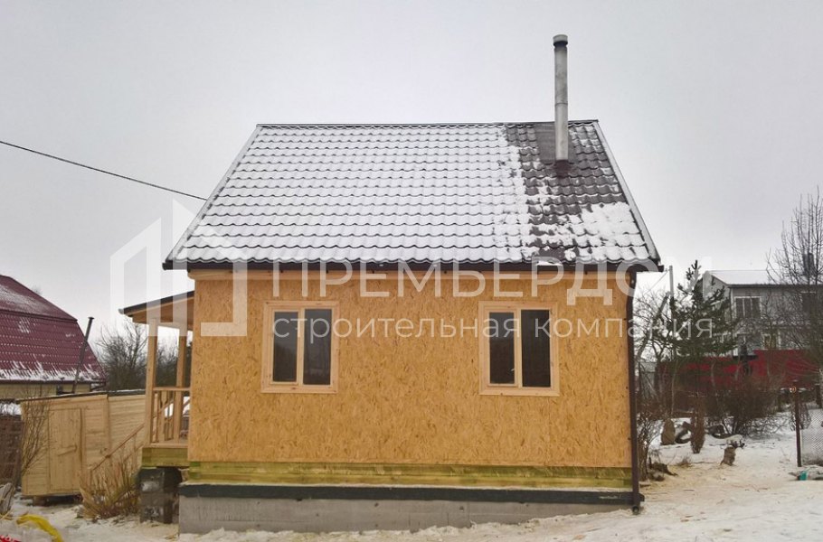 Фото со стройплощадок - Каркасный дом