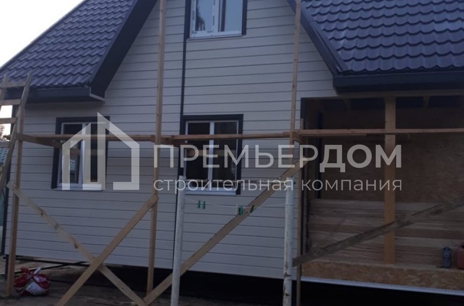 Фото со стройплощадок - Дом по проекту К-3