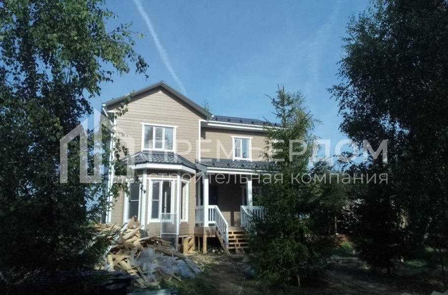 Фото со стройплощадок - Дом по проекту К-66