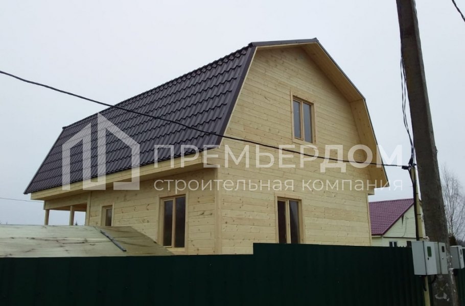 Фото со стройплощадок - Дом по проекту К-17