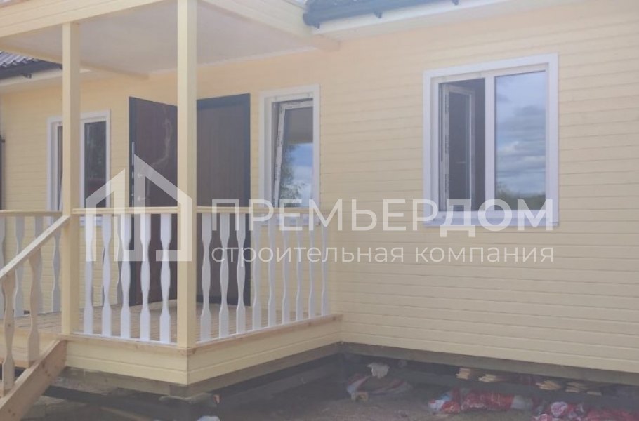 Фото со стройплощадок - Дом по проекту К-107