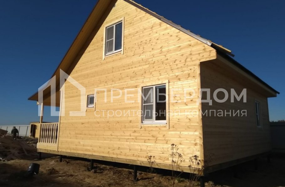 Фото со стройплощадок - Дом по проекту К-110