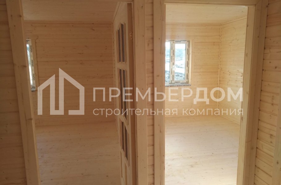 Фото со стройплощадок - Каркасный дом 8х8 м.