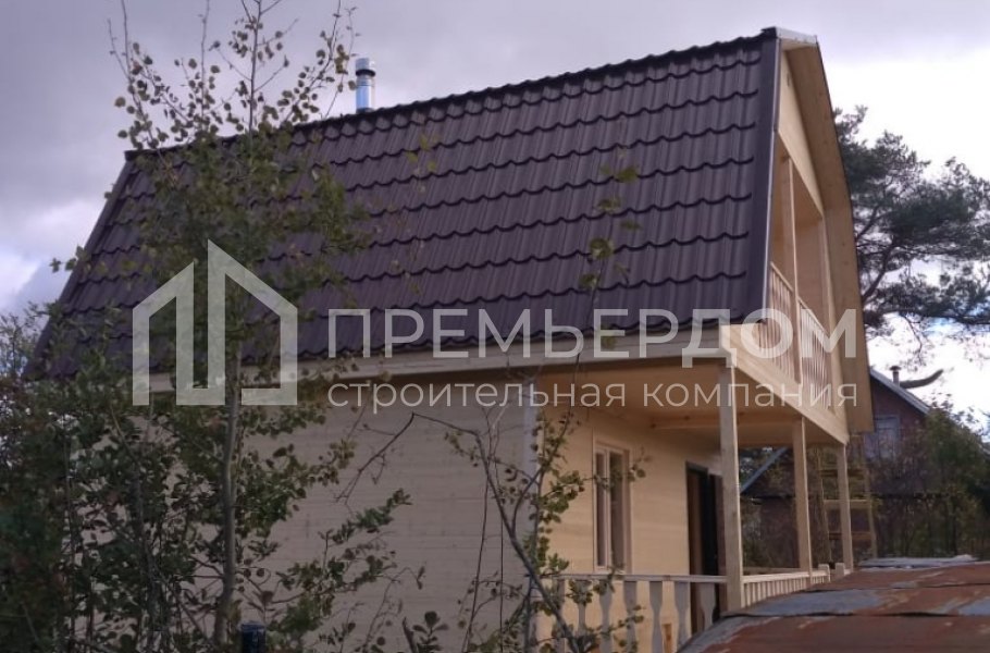 Фото со стройплощадок - Дом по проекту К-4