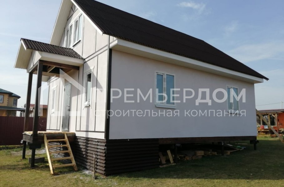 Фото со стройплощадок - Дом по проекту К-73