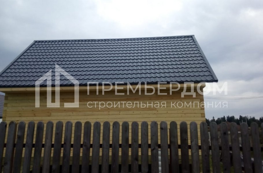 Фото со стройплощадок - Дом по проекту Д-11