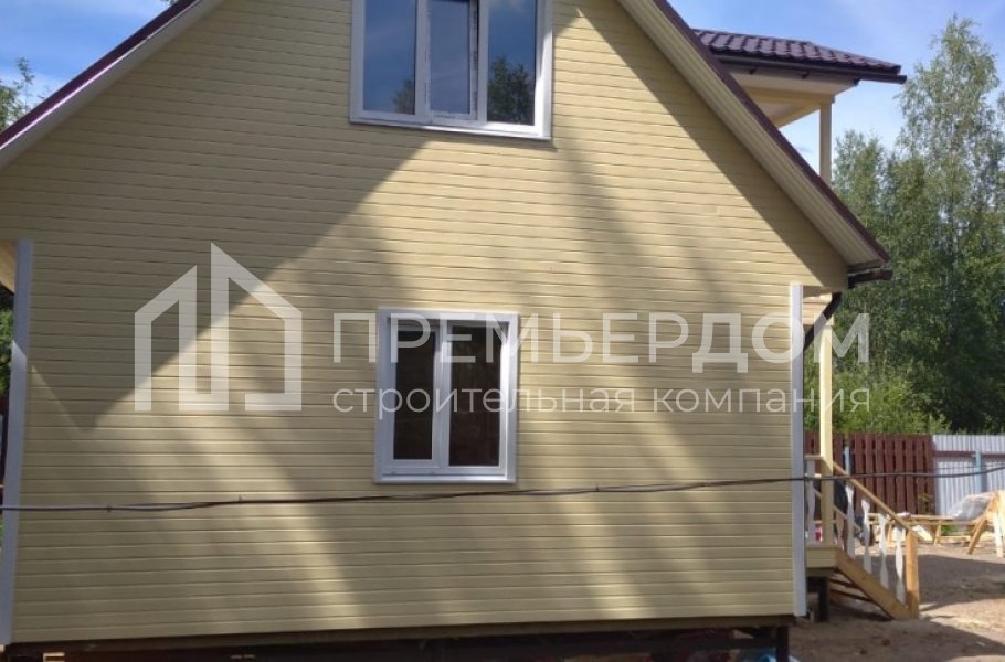 Фото со стройплощадок - Дом по проекту К-107