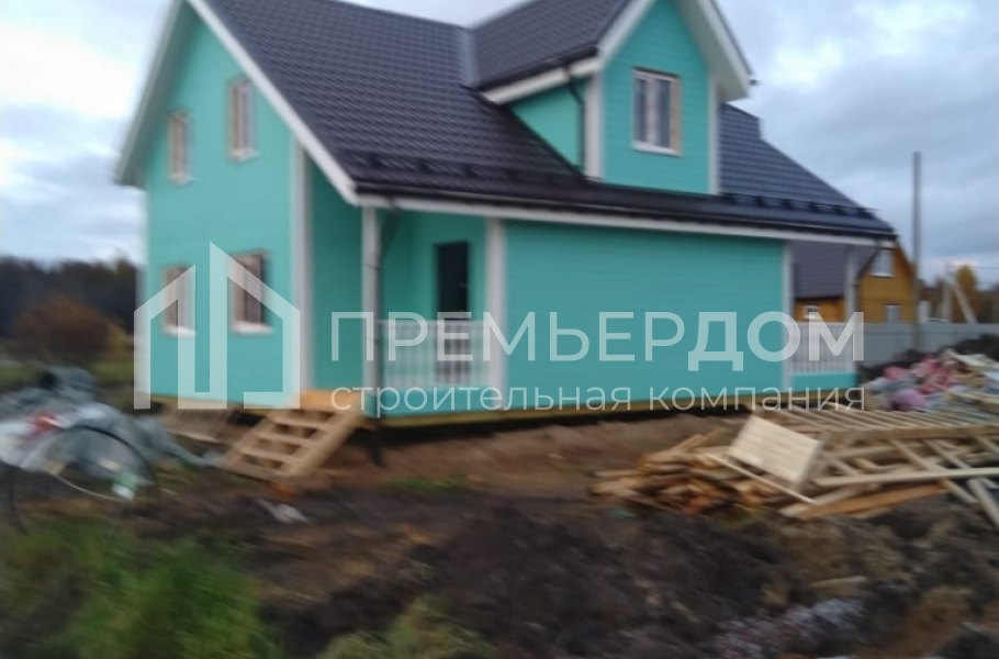 Фото со стройплощадок - Дом по проекту К-51 и баня