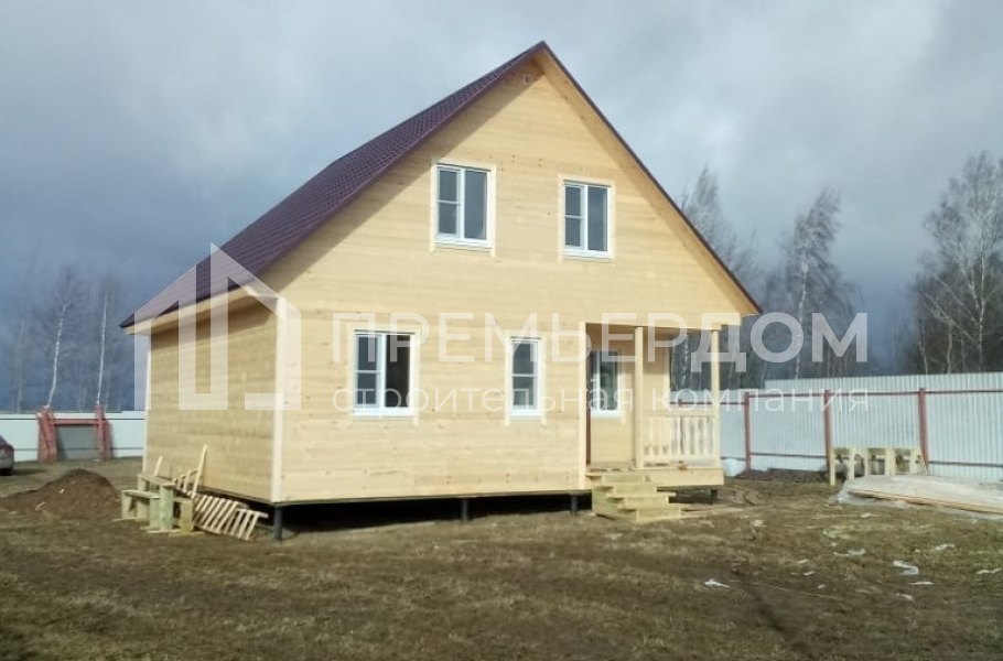 Фото со стройплощадок - Дом по проекту К-76