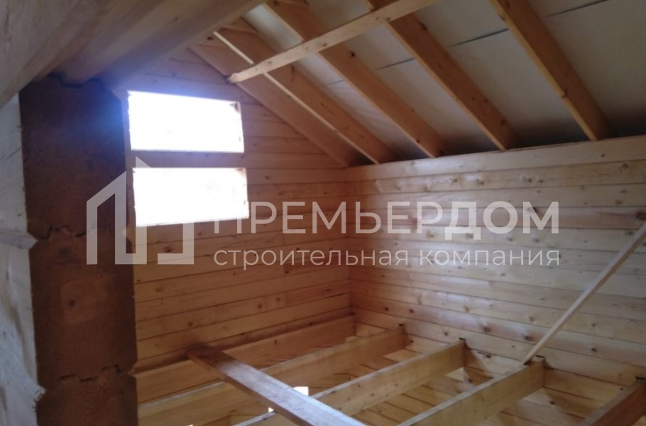 Фото со стройплощадок - Дом по проекту Д-60