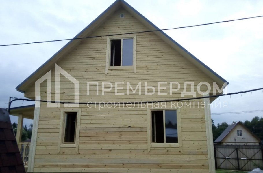 Фото со стройплощадок - Дом по проекту Д-11