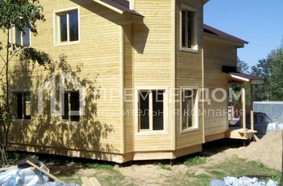 Фото со стройплощадок - Дом по проекту К-68