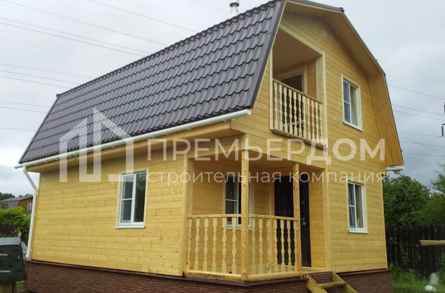 Фото со стройплощадок - Дом по проекту К-28