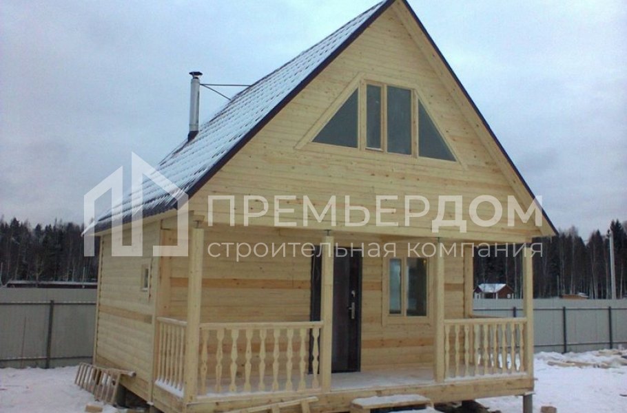 Фото со стройплощадок - Баня по проекту Б-15