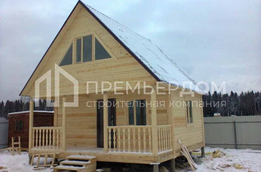 Фото со стройплощадок - Баня по проекту Б-15