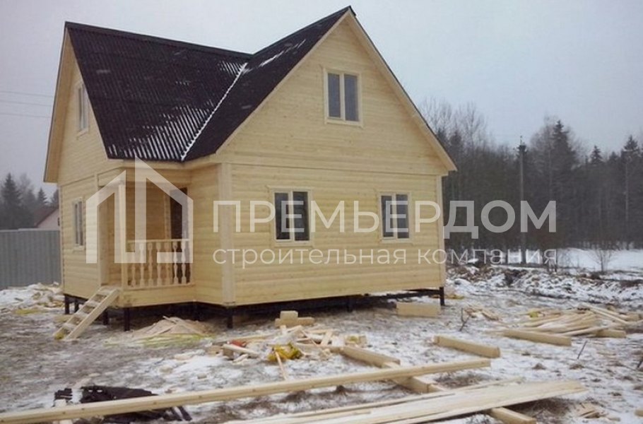 Фото со стройплощадок - Дом по проекту Д-2