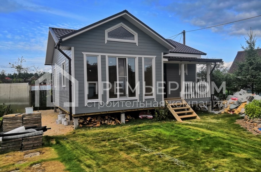 Фото со стройплощадок - Дом по проекту К-125