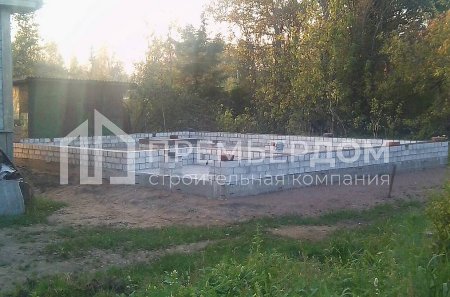 Фото со стройплощадок - Дом по проекту К-3