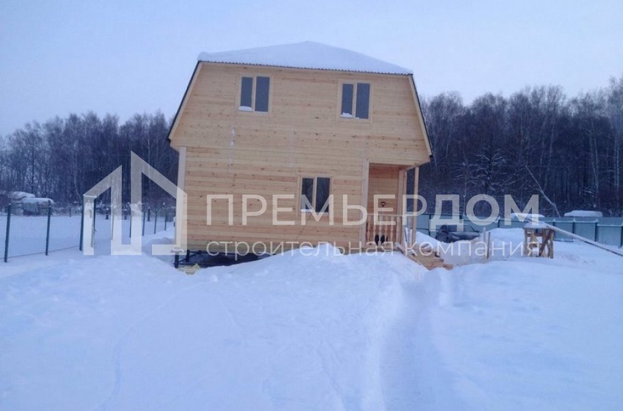 Фото со стройплощадок - Дом по проекту Д-36