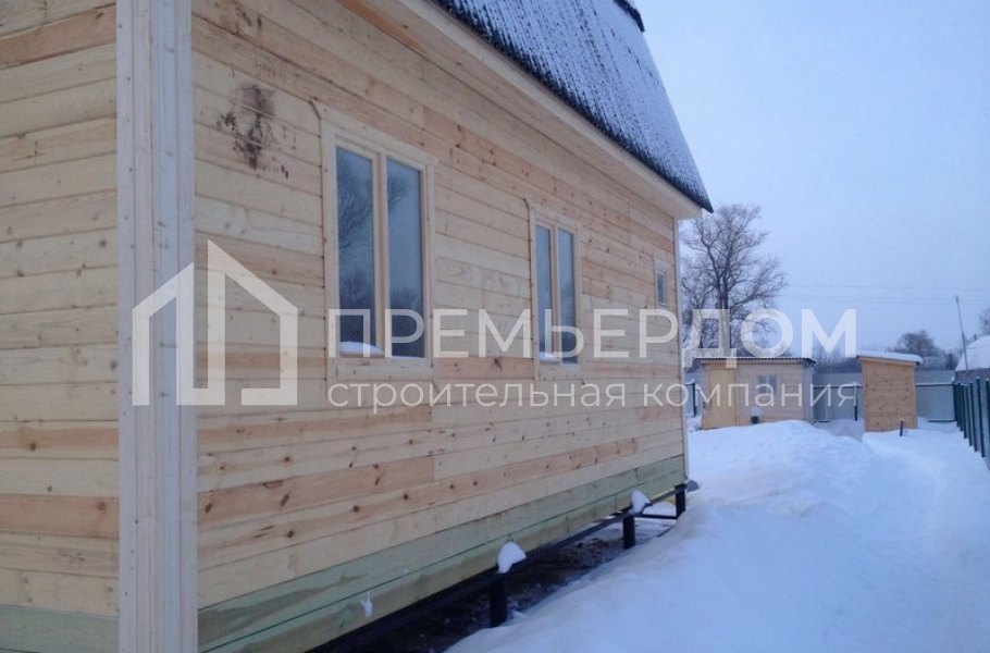 Фото со стройплощадок - Дом по проекту Д-36