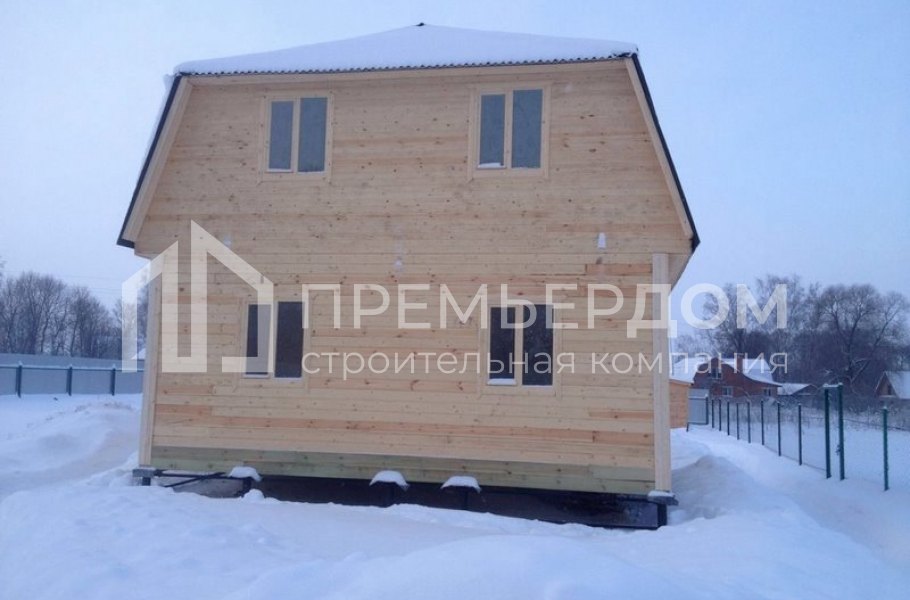 Фото со стройплощадок - Дом по проекту Д-36