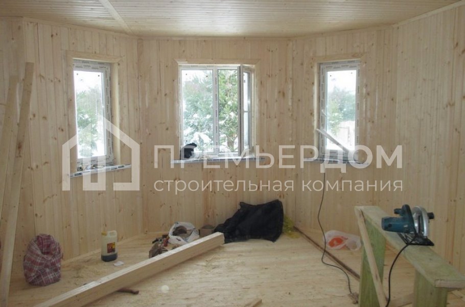 Фото со стройплощадок - Дом по проекту Д-37