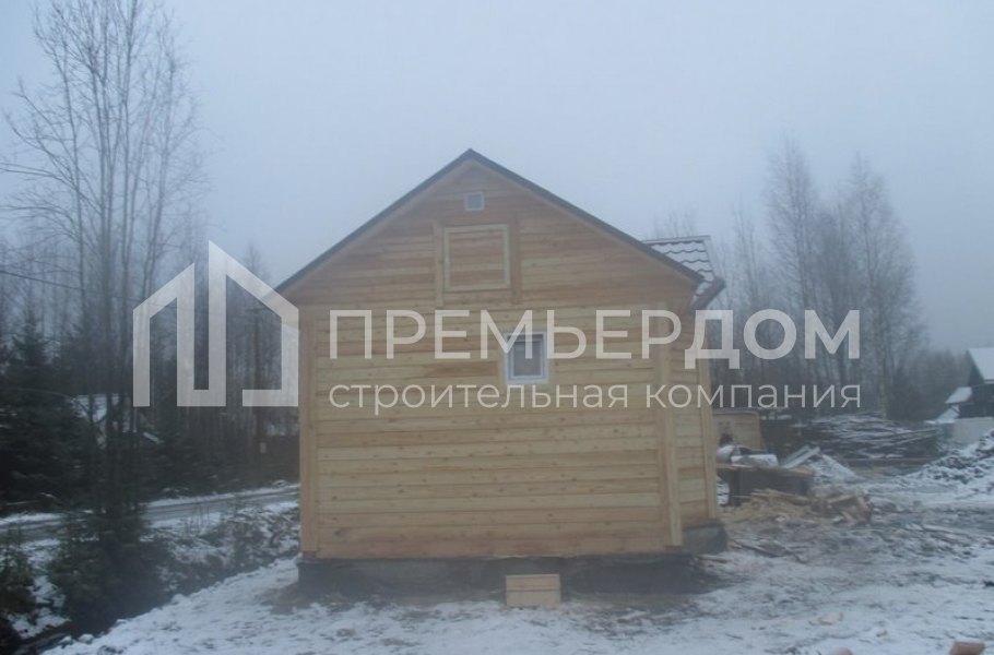 Фото со стройплощадок - Баня по проекту Б-17