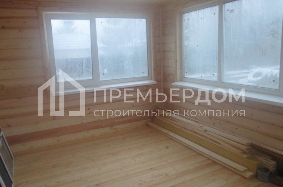 Фото со стройплощадок - Баня по проекту Б-17