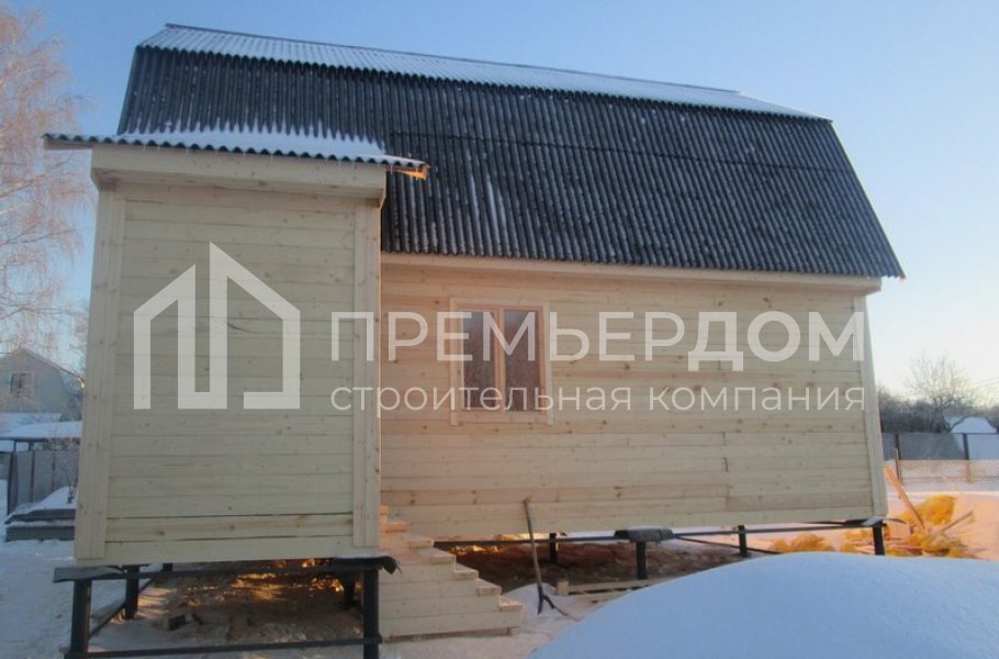 Фото со стройплощадок - Дом по проекту Д-15