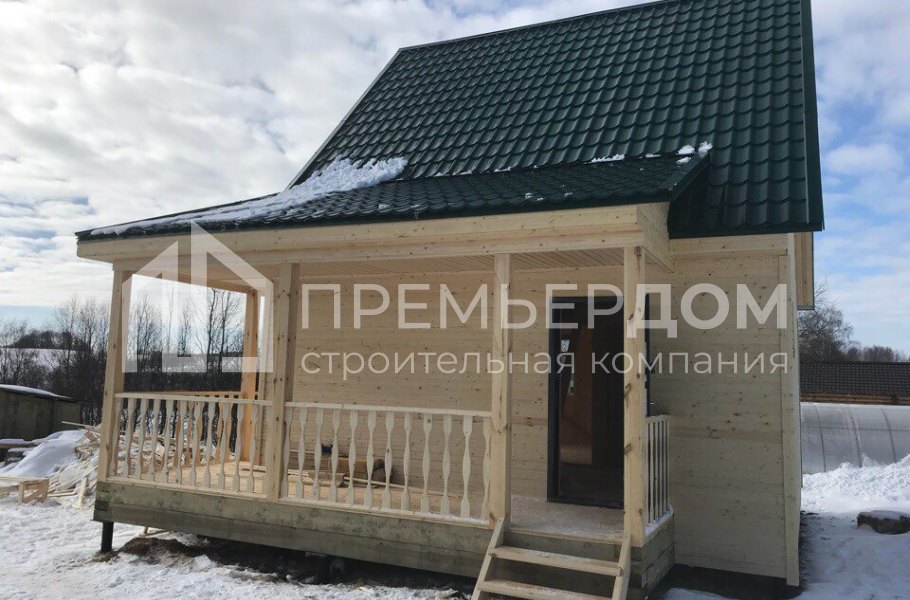 Фото со стройплощадок - Дом по проекту К-50