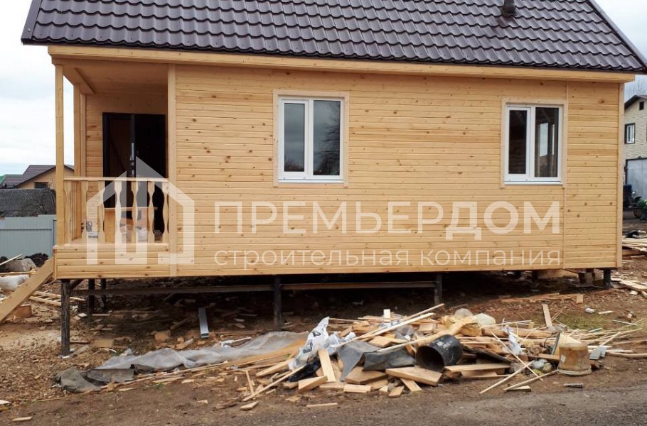 Фото со стройплощадок - Дом по проекту К-76