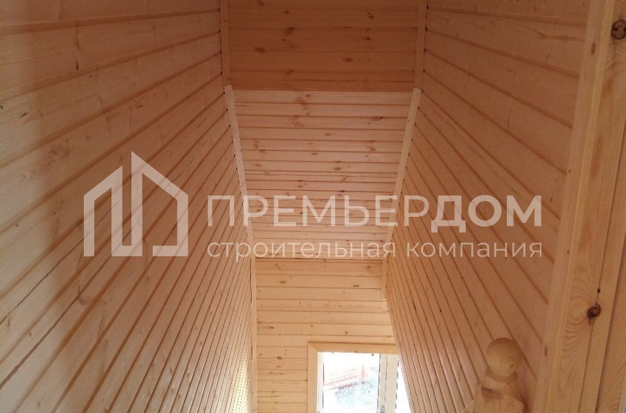 Фото со стройплощадок - Каркасный дом 8х8 м.