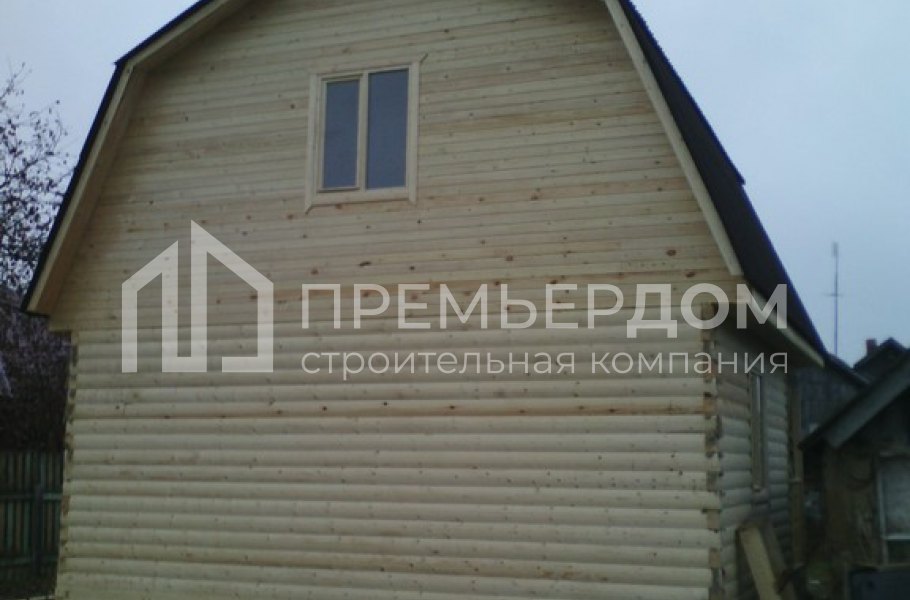 Фото со стройплощадок - Баня по проекту Б-10