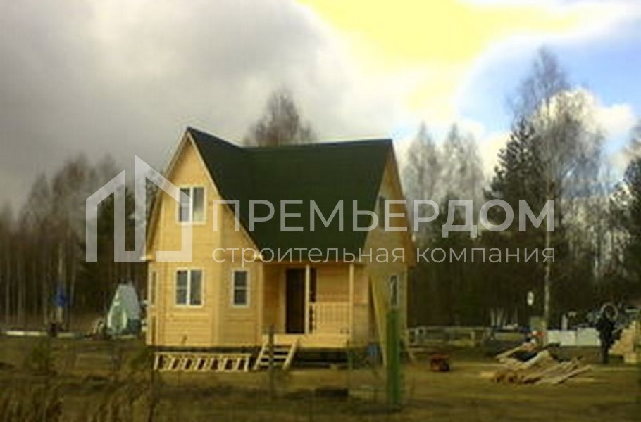 Фото со стройплощадок - Дом по проекту Д-37