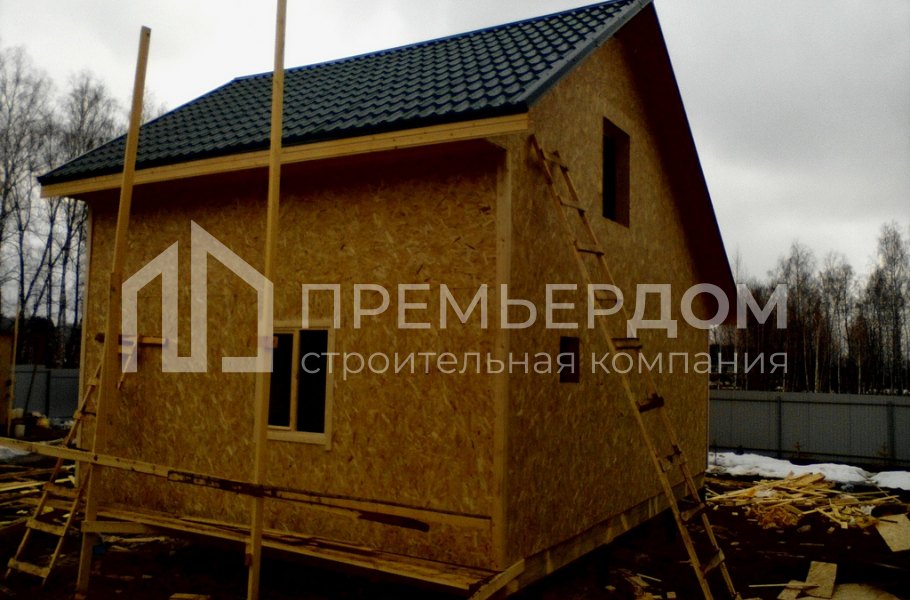 Фото со стройплощадок - Дом по проекту К-31