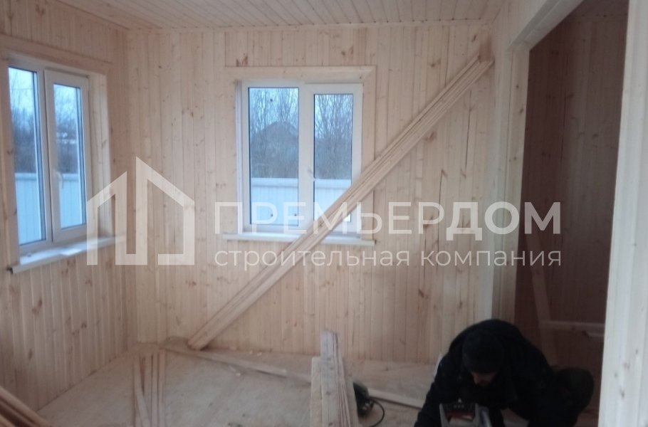 Фото со стройплощадок - Дом по проекту К-72