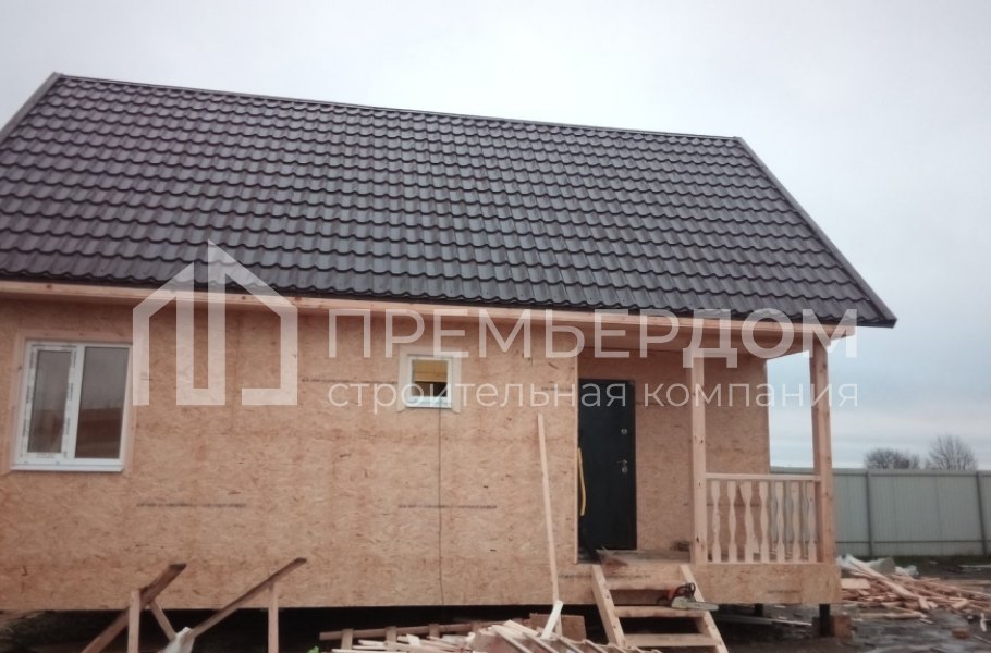 Фото со стройплощадок - Дом по проекту К-72