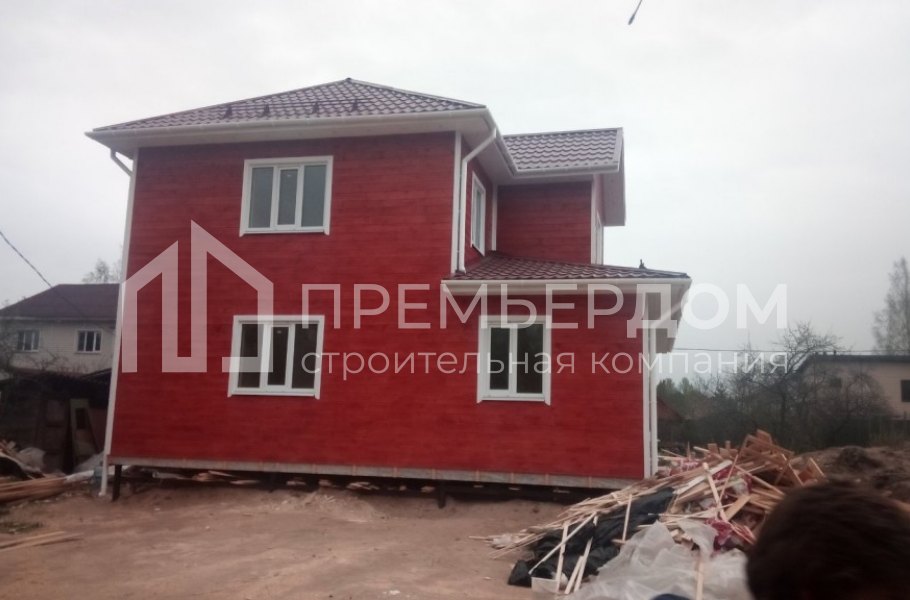 Фото со стройплощадок - Дом по проекту К-6