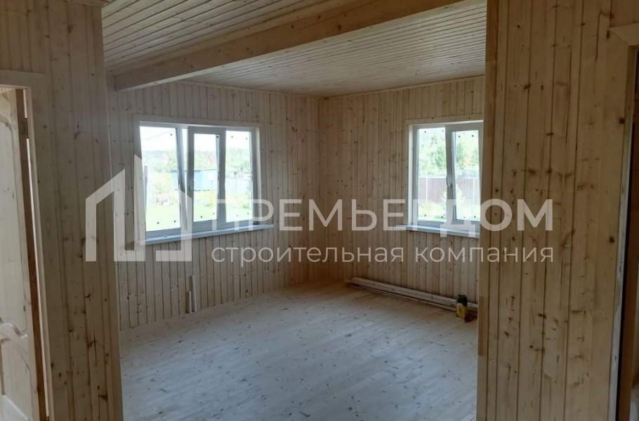 Фото со стройплощадок - Каркасный дом 8х11 м.