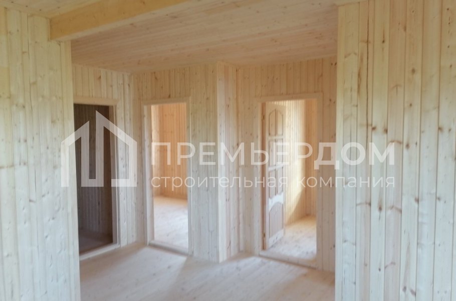 Фото со стройплощадок - Каркасный дом 8х11 м.