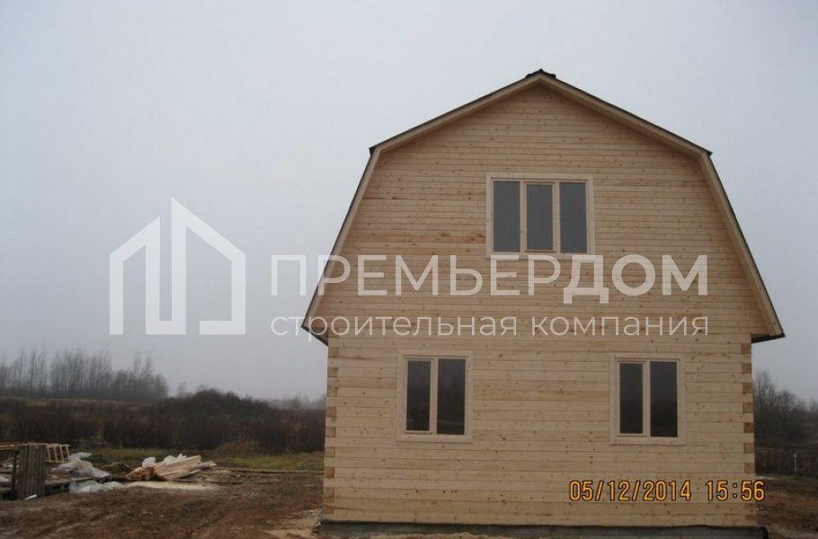 Фото со стройплощадок - Дом по проекту Д-15