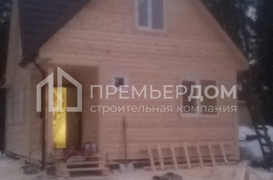 Фото со стройплощадок - Дом из бруса 