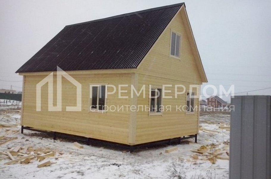 Фото со стройплощадок - Дом по проекту Д-2