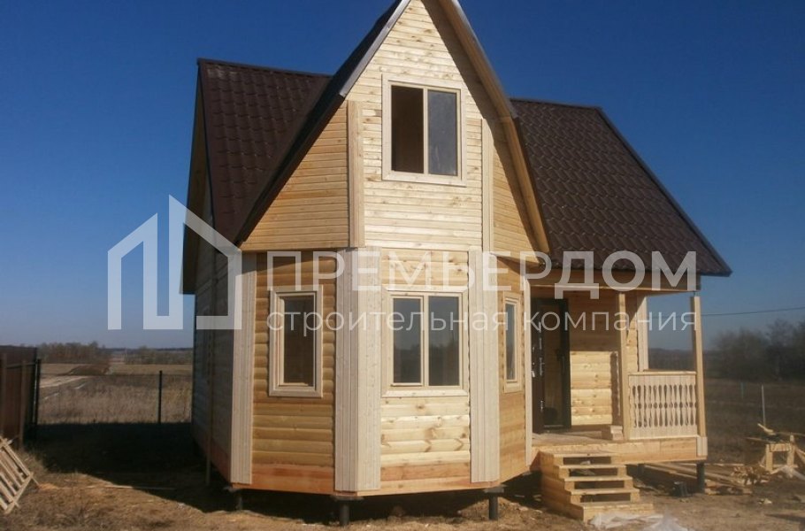 Фото со стройплощадок - Дом по проекту Д-37