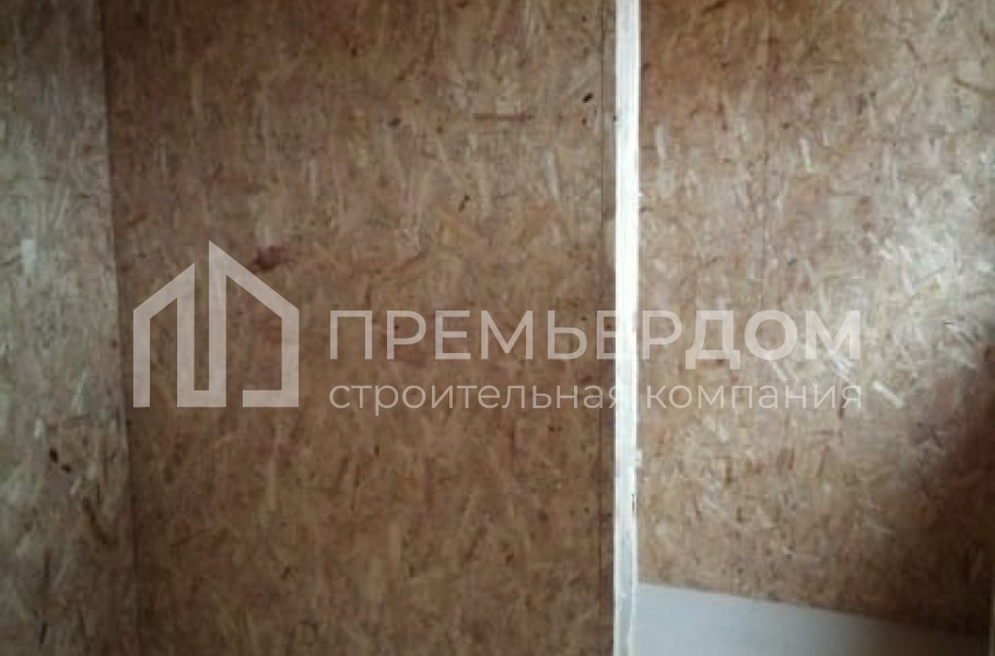 Фото со стройплощадок - Каркасный дом 9х10 м.