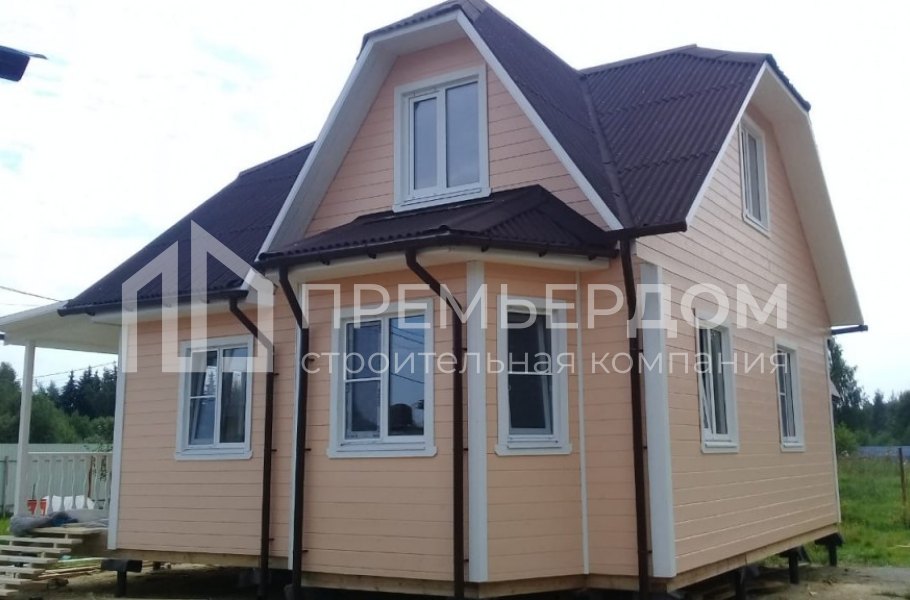 Фото со стройплощадок - Дом по проекту К-12